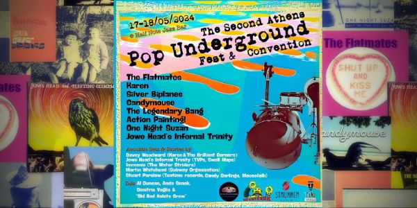 ΚΕΡΔΙΣΤΕ ΤΕΣΣΕΡΙΣ ΔΩΡΕΑΝ ΠΡΟΣΚΛΗΣΕΙΣ  για το 2ο Athens Pop Underground Fest & Convention (17 & 18 Μαΐου στο Half Note)